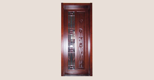 丰县卧室门选红木门中式风格还是白色好
